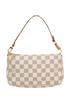 Pochette Accessoires, &pound;575, Handbags, Cream, Canvas, Front view